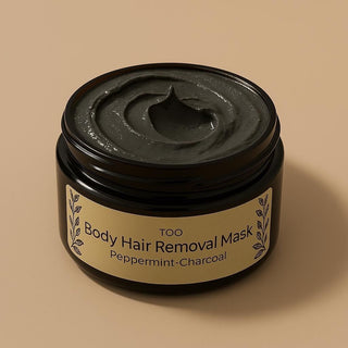 Hair Removal Mask Charcoal and Turmeric