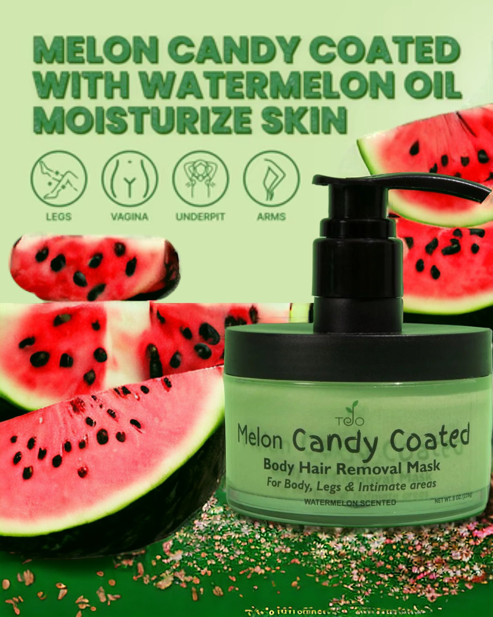 Melon Candy Coated