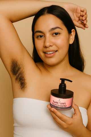 The Best Natural Hair Removal Mask for Smooth Skin — Sunlit Spark Review