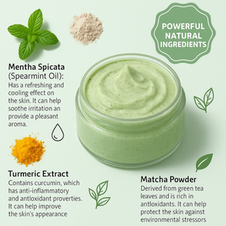 Spearmint & Matcha: The Ultimate Solution for Sensitive Skin