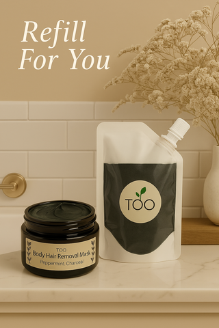 Refill-Hair Removal Mask Charcoal and Turmeric