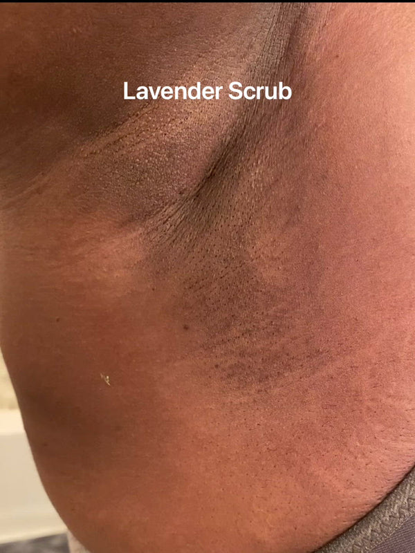 Lavender body and face scrub